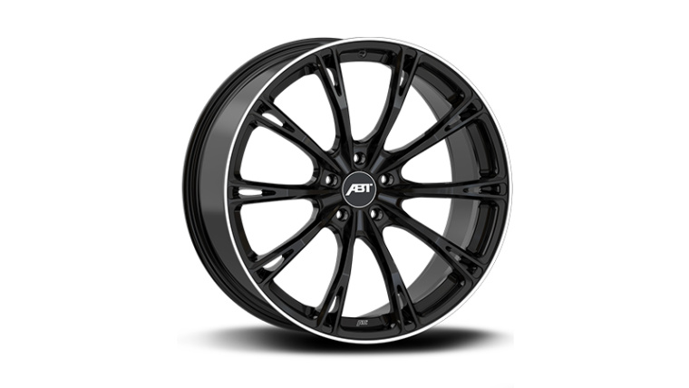 Felgendesign Abt FR 21 Set & Alufelge & Reifen 15mm 4 Stück 1/18 Bausatz